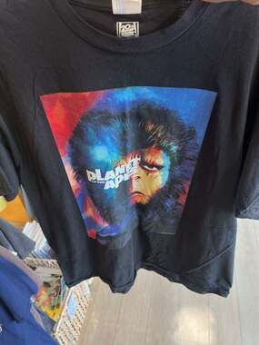 Planet of the Apes 20th Century Studios Graphic T-Shirt Size EG